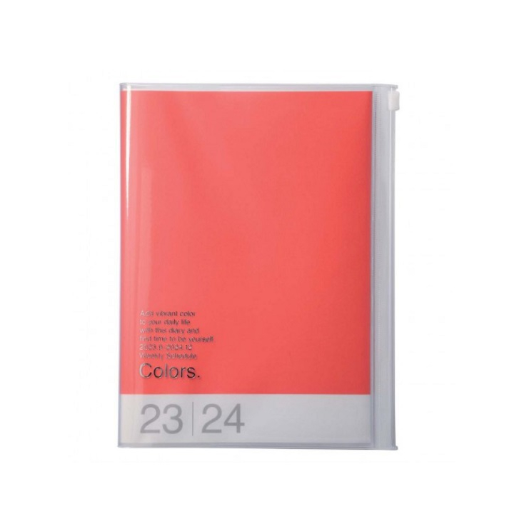 Agenda Colors A5 2023-2024 - Red