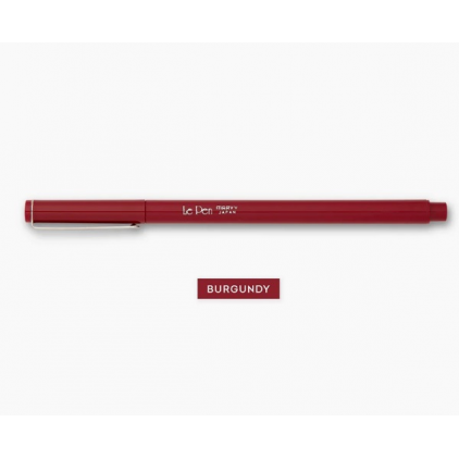 Le Pen Felt Pen - Burgundy