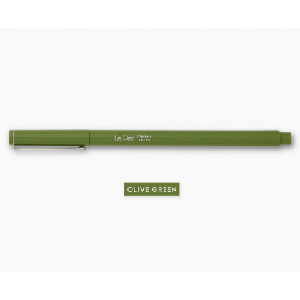 Le Pen Felt Pen - Olive Green