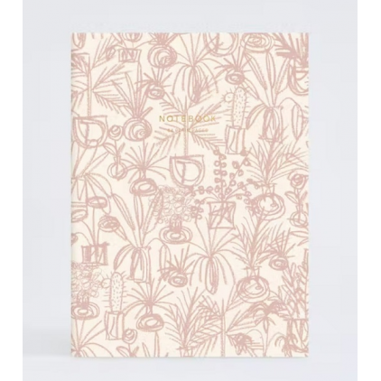 Notebook - Pink Plants