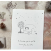 Papillonnage - carte postale - nouvelle caravane