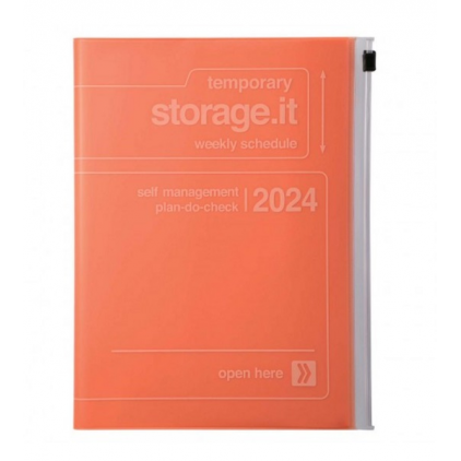 Agenda Storage A5 2023-2024 - Orange