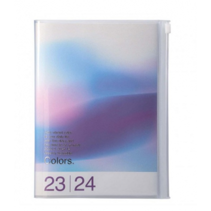 Agenda Gradient A5 2023-2024 - Blue