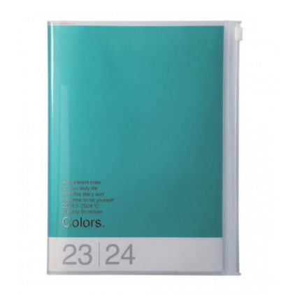 Agenda Colors B6 2023-2024 - Green