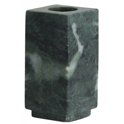 Bougeoir HAIDA - marbre vert - Large