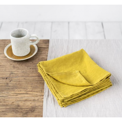 Serviettes de table - Moss Yellow 