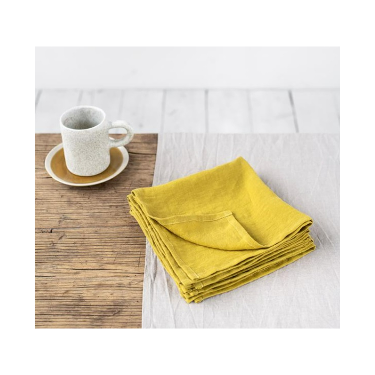 Serviettes de table - Moss Yellow 