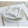 Serviettes de table - Light Gray Linen