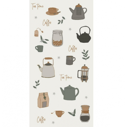Serviettes en papier - Tea Time/Coffee - 16 pces - 9577-00