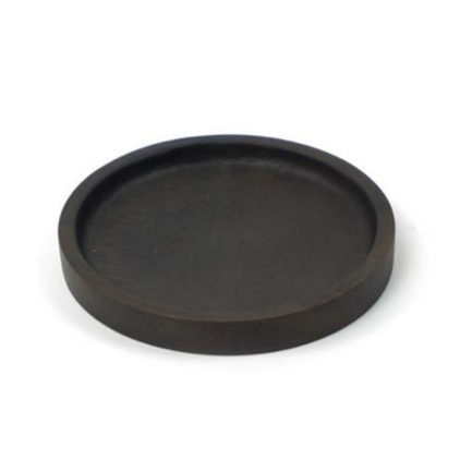 Coupelle en bois d'acacia - noir