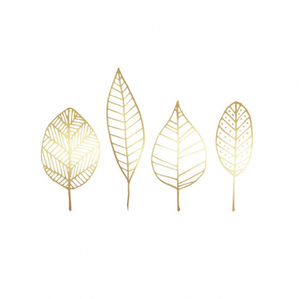 Serviettes en papier - Pure gold leaves - 133001378