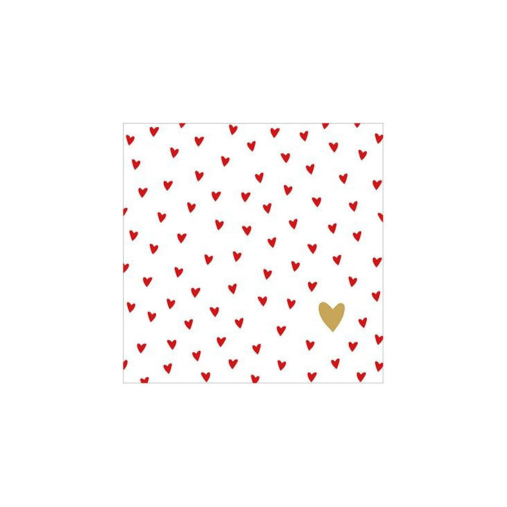 Serviettes en papier - Little heart - 1333282