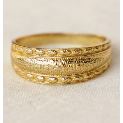 Size 56 solid gld.pl. 4327-GB-056