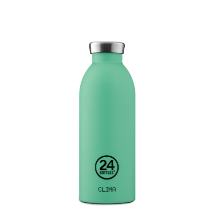 Clima bottle 050 Mint wooden lid