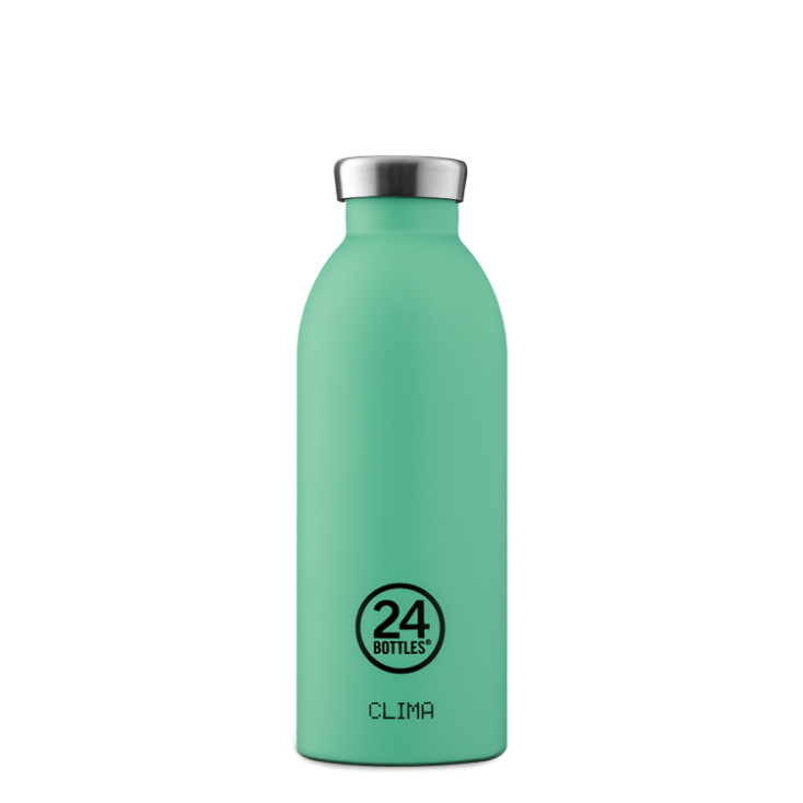 Clima bottle 050 Mint wooden lid