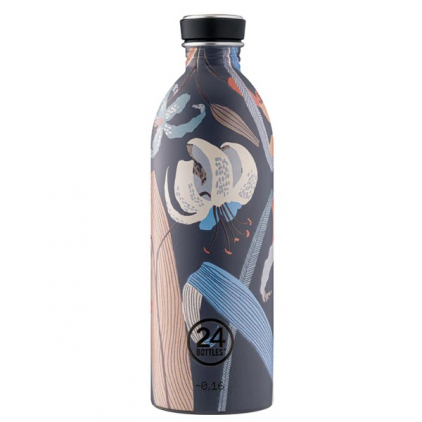 Urban bottle 1lt Navy lily
