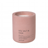 Scented Candle large - Sea salt & sage (Whitered rose)