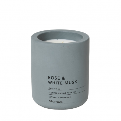 Scented Candle large - Rose & white musk