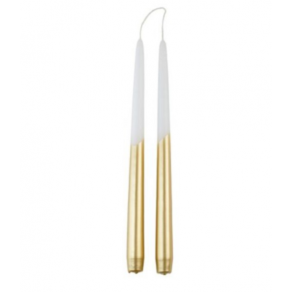Bougie de table Dipped - Gold
