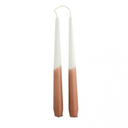 Bougie de table Dipped - Brique