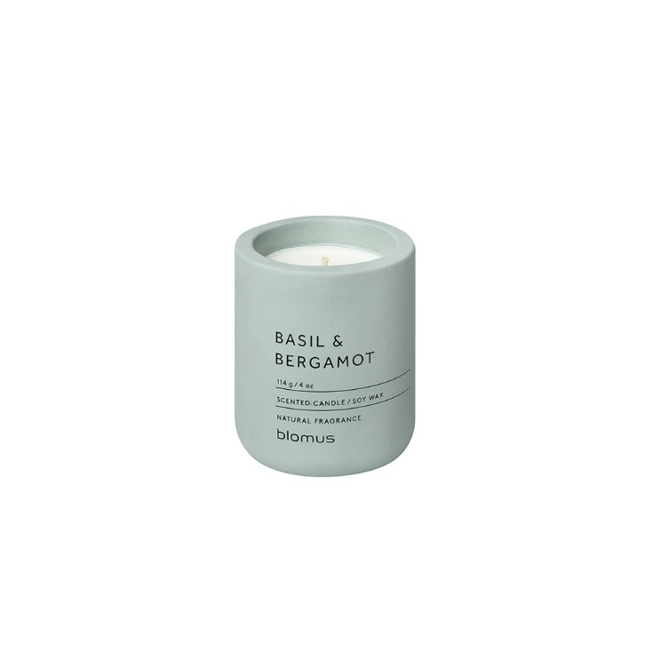 Scented Candle medium - Basil & Bergamot