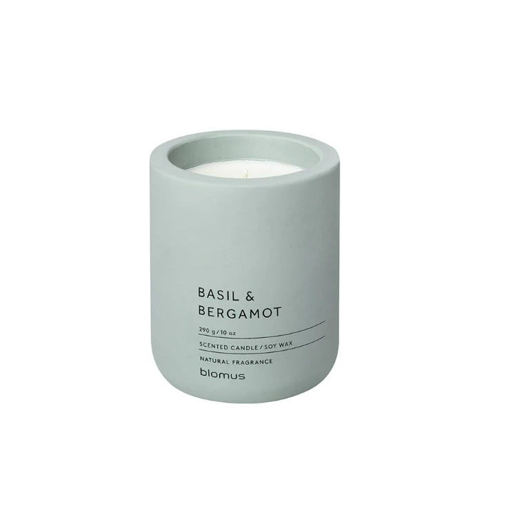 Scented Candle large - Basil & Bergamot