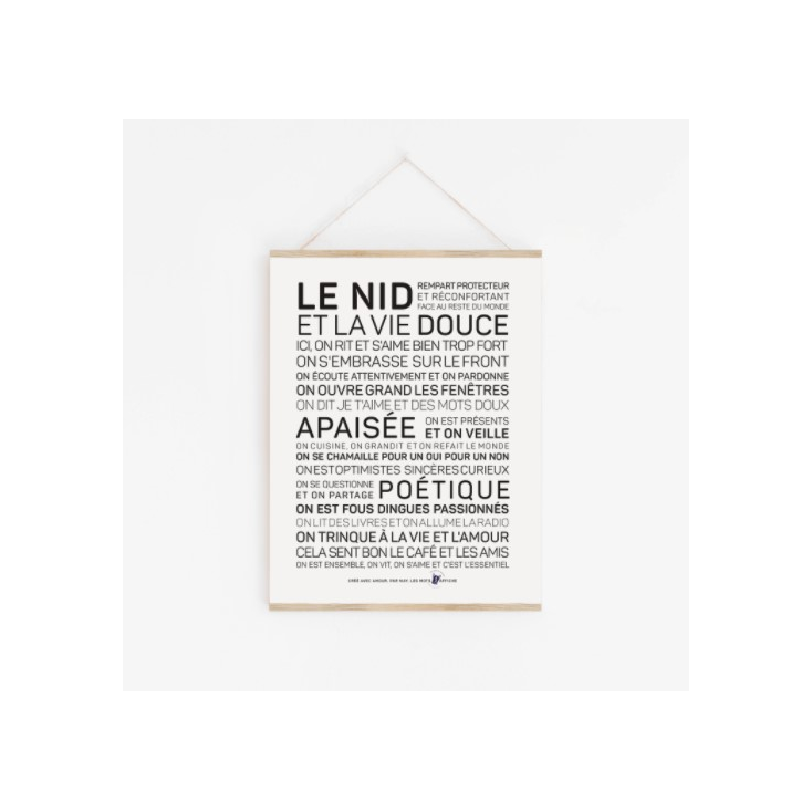 Affiche Le nid - A3