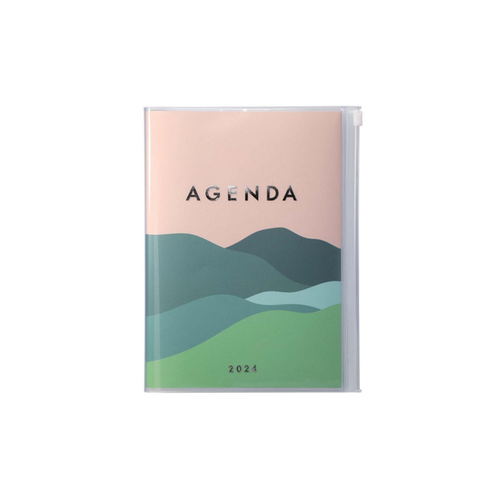Agenda Mountain A5 2023-2024 - Green