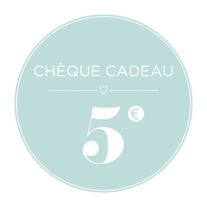 Chèque-cadeau 5€