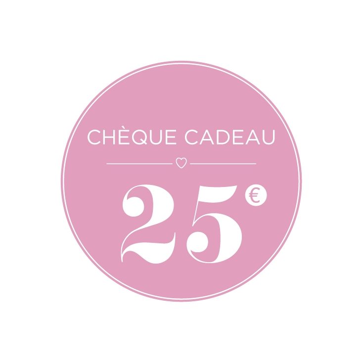 Chèque-cadeau 25€