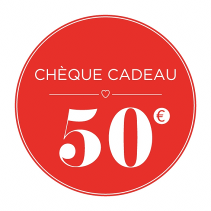 Chèque-cadeau 50€