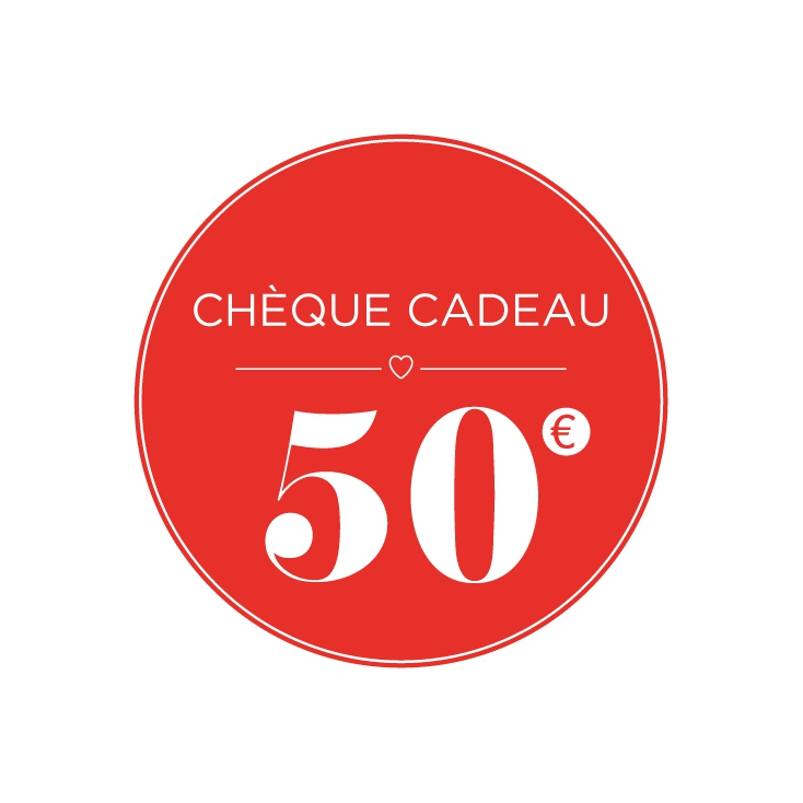 Chèque-cadeau 50€