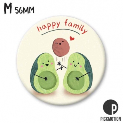 Magnet - Happy family avocado - MM1311EN