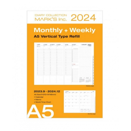 Agenda Refill A5 2023-2024