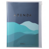 Agenda Mountain A5 2023-2024 - Blue