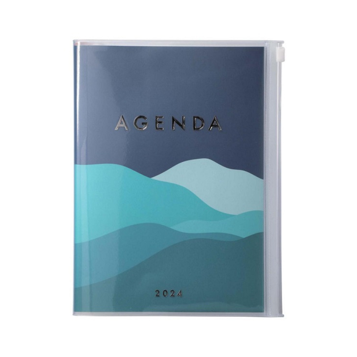 Agenda Colors A5 2023-2024 - Blue