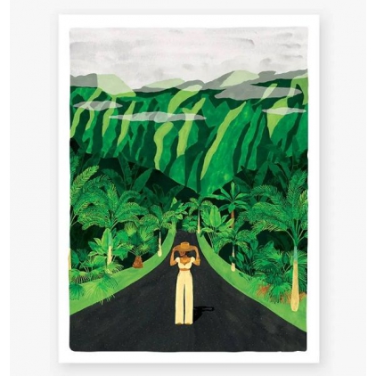 Affiche décorative - Large - Bathroom - 50x70 cm