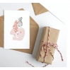 Carte avec enveloppe - Super dad Calin