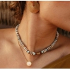 Collier Kishi - marron