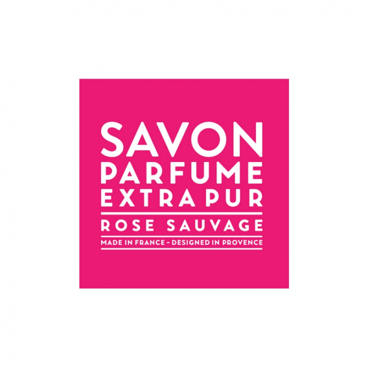 savon brique Extra Pur 100 gr rose sauvage