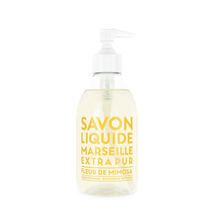 savon liquide Extra Pur 300 ml plastique fleur de mimosa
