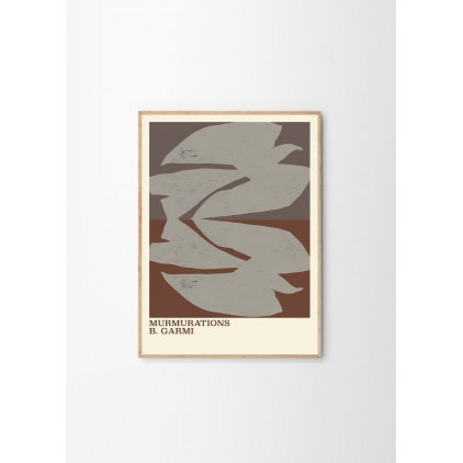 Poster - Garmi - Murmurations Brown - 30x40cm