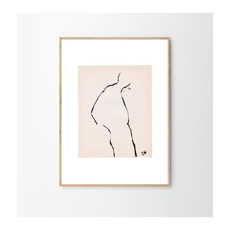 Poster - Lena Wigers - Silhouette 01 - 30x40cm