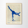 Poster - Lucrecia Rey Caro - Bleu - A4 21x29.7cm