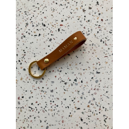 Porte-clefs - MAMAN  3 - marron - gold