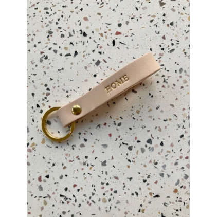 Porte-clefs - HOME - nude - gold