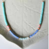 Collier Livia - Bleu & Vert d'eau