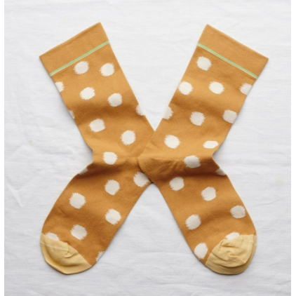 Chaussettes Pois Ocre 36/38