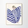 Poster - Sofia Lind - Blue Stripe At Concorde - 50x70cm