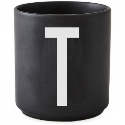 Black porcelain cup - T